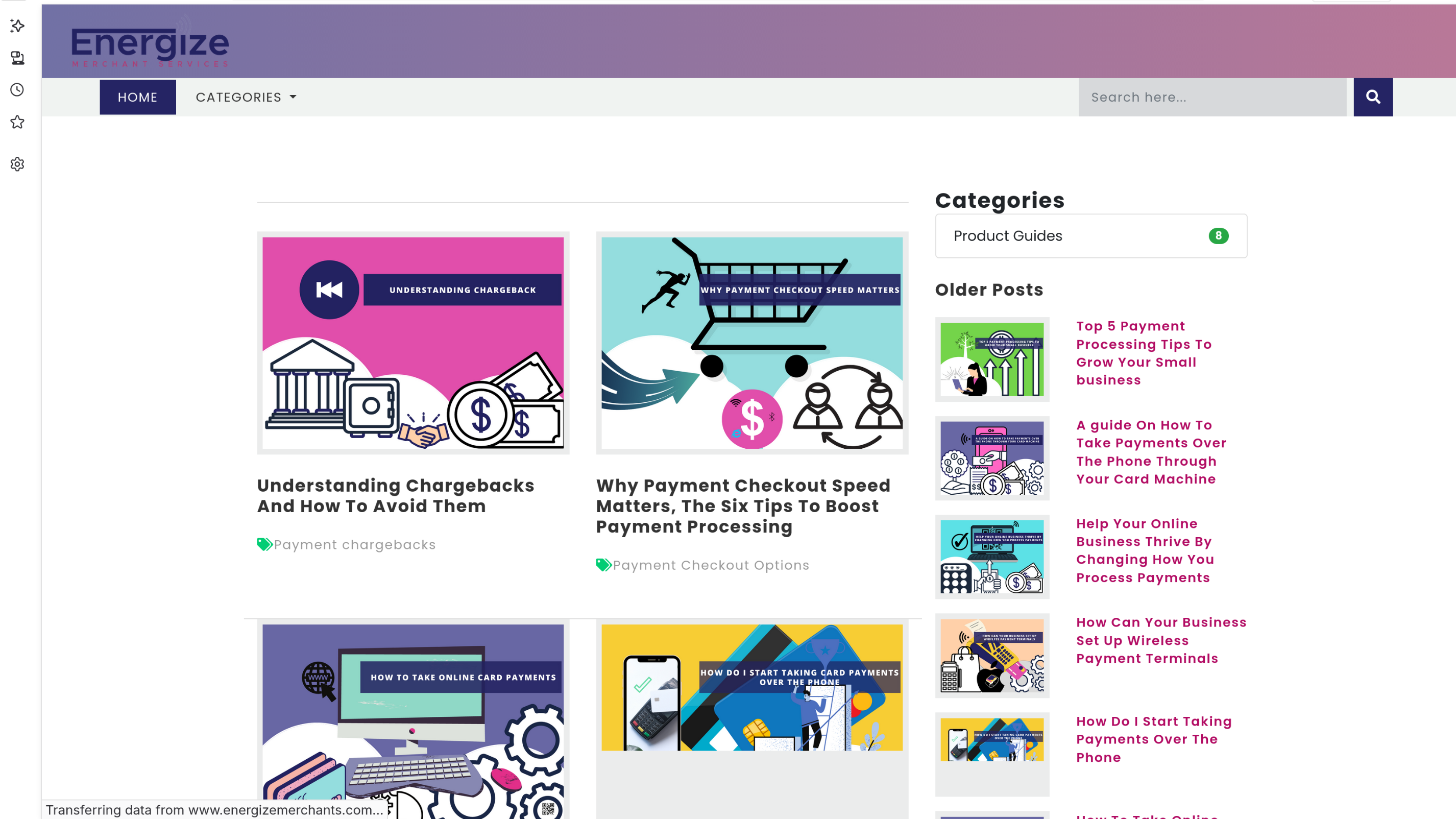 Energize Blog Portal